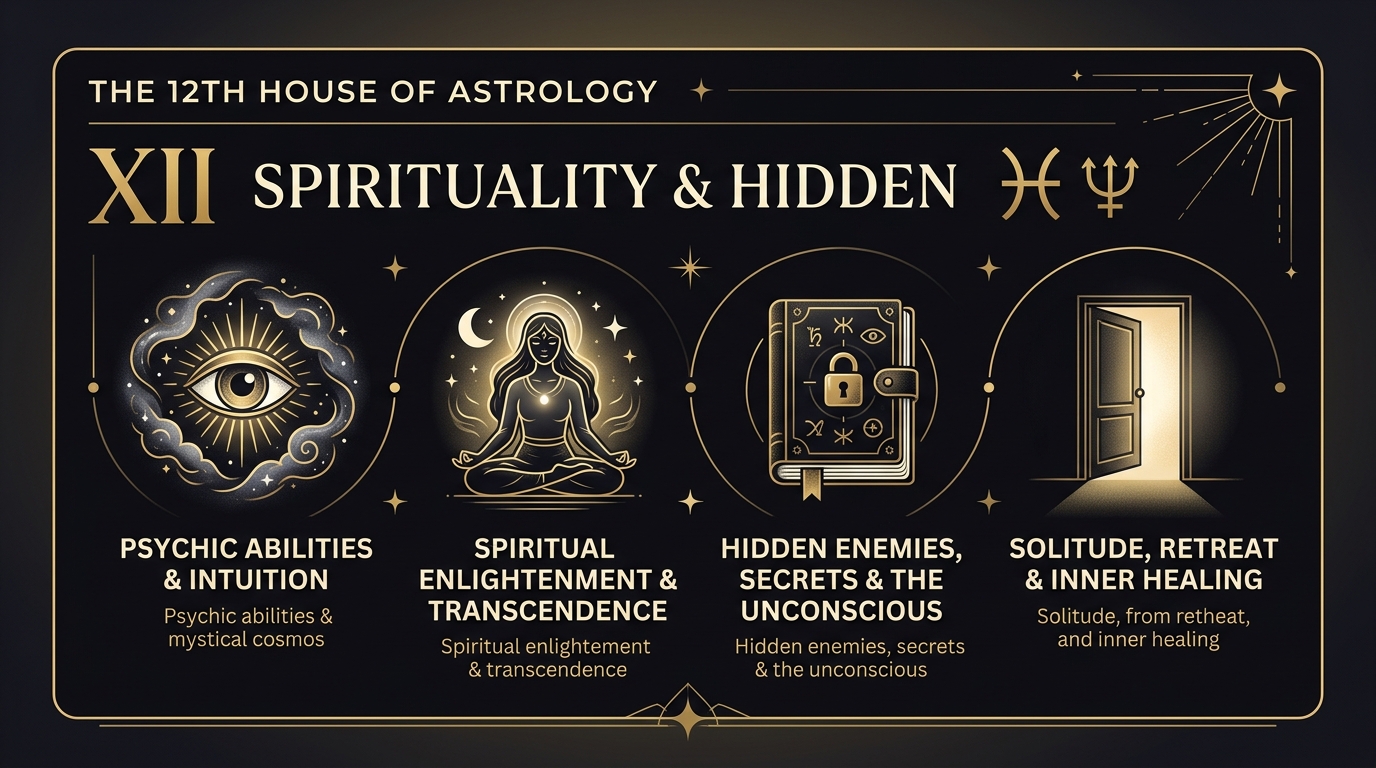 The 12th House: What You Cannot See But Cannot Escape — key themes