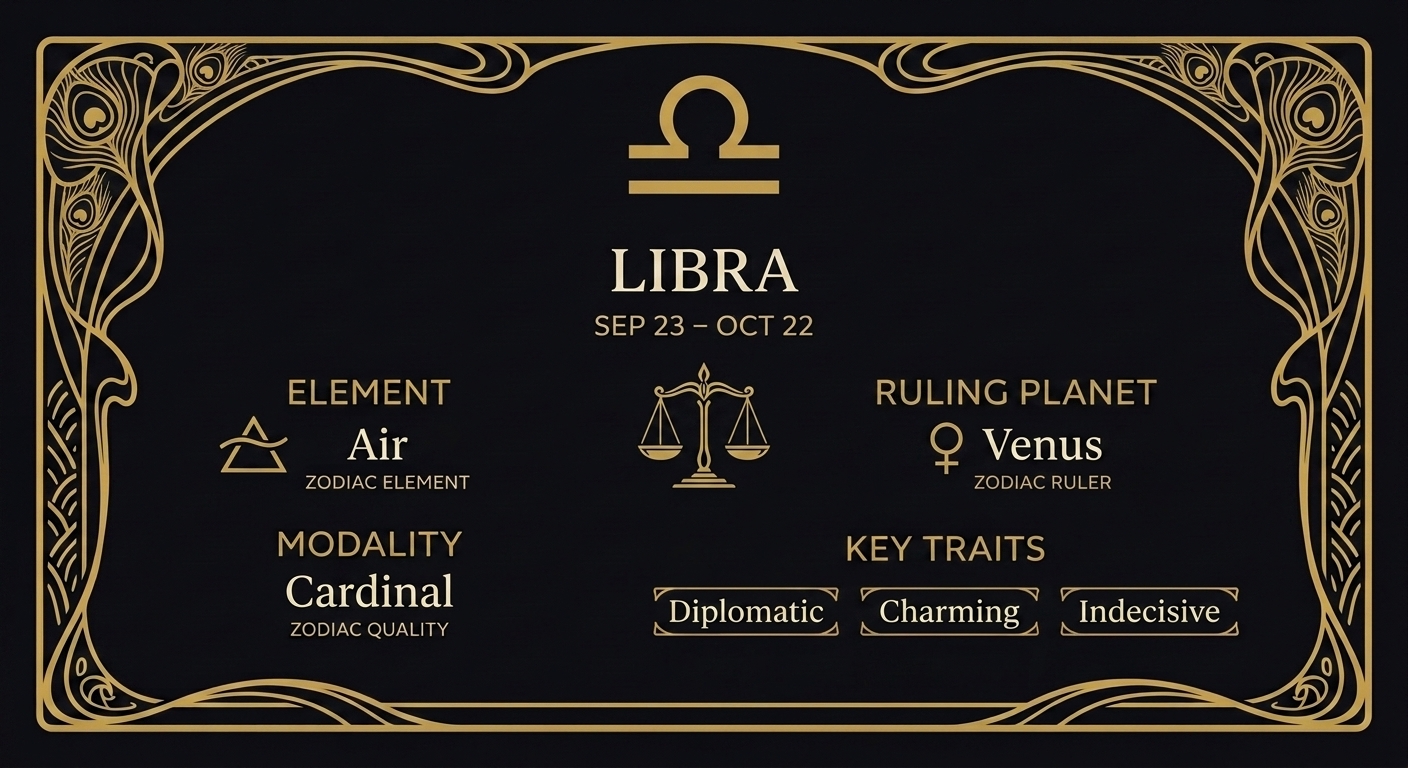 Libra: The Cardinal Air That Balances Power — quick facts