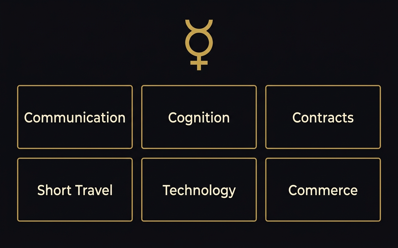 Mercury in Taurus — planet attributes